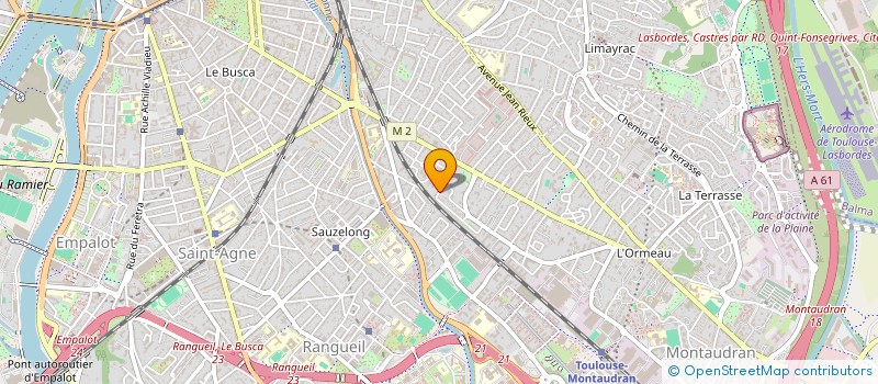 localisation de l'entreprise MONSIEUR HUGO LETORT à TOULOUSE