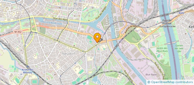 localisation de l'entreprise MONSIEUR HUGO LETSCHER  STRASBOURG