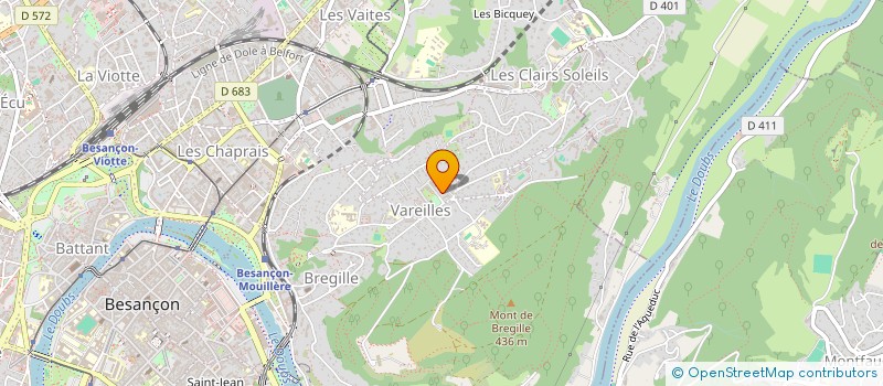 localisation de l'entreprise MONSIEUR HUGO LHOU MOHA  BESANCON