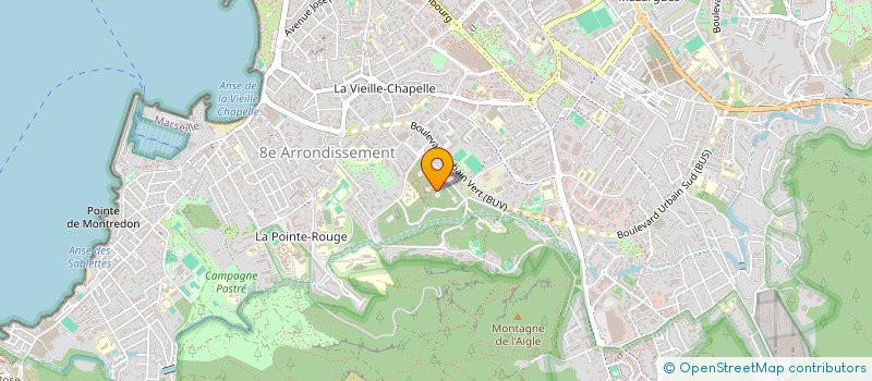 localisation de l'entreprise MONSIEUR HUGO LIEGARD à MARSEILLE