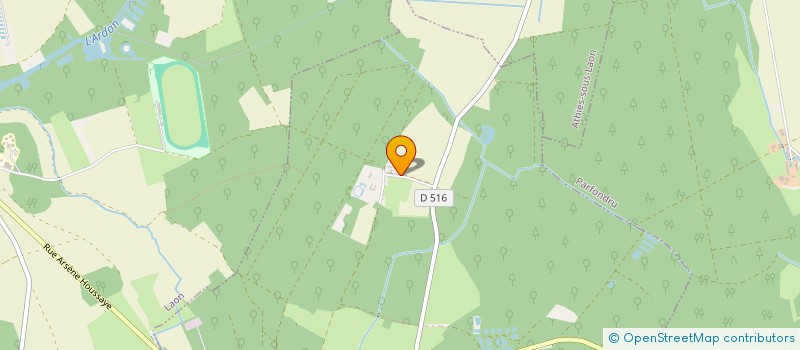 localisation de l'entreprise MONSIEUR HUGO LIEGEY  BRUYERES-ET-MONTBERAULT