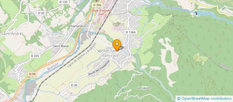 localisation de l'entreprise MONSIEUR HUGO LINQUE  VILLAR-SAINT-PANCRACE