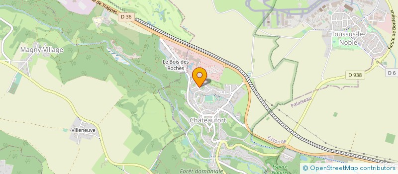 localisation de l'entreprise MONSIEUR HUGO LOCATELLI  CHATEAUFORT