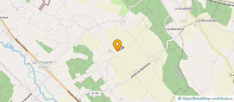 localisation de l'entreprise MONSIEUR HUGO LOISEL  VALORBIQUET