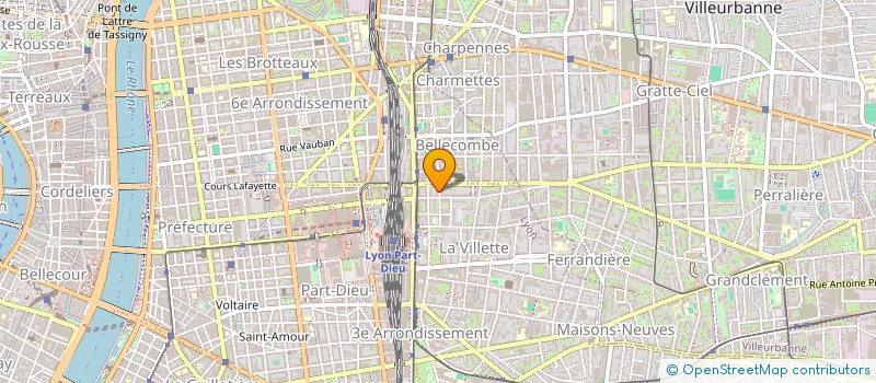 localisation de l'entreprise MONSIEUR HUGO-LOUIS RAZAFINDRANALY  LYON