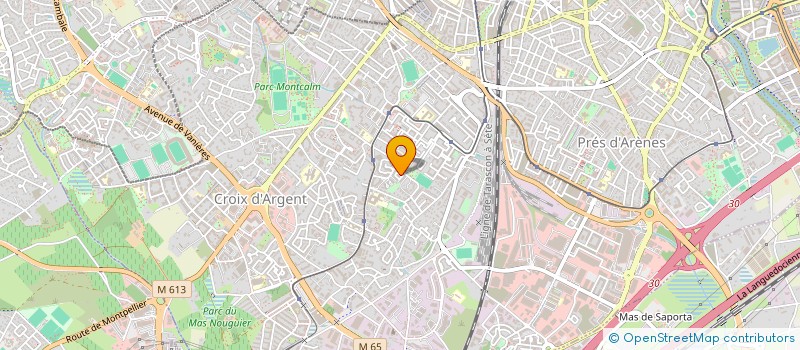localisation de l'entreprise MONSIEUR HUGO LUC PATRICE HURIEZ à MONTPELLIER
