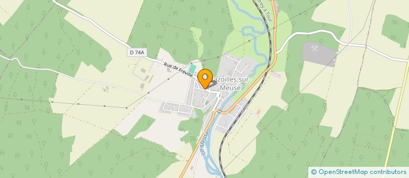 localisation de l'entreprise MONSIEUR HUGO LUCOT  BAZOILLES-SUR-MEUSE