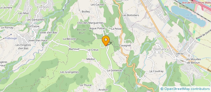 localisation de l'entreprise MONSIEUR HUGO MABBOUX à PRAZ-SUR-ARLY