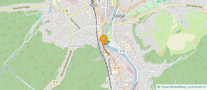 localisation de l'entreprise MONSIEUR HUGO MAGNIN  PAREY-SAINT-CESAIRE