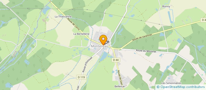 localisation de l'entreprise MONSIEUR HUGO MAIGRET à CHATENOY