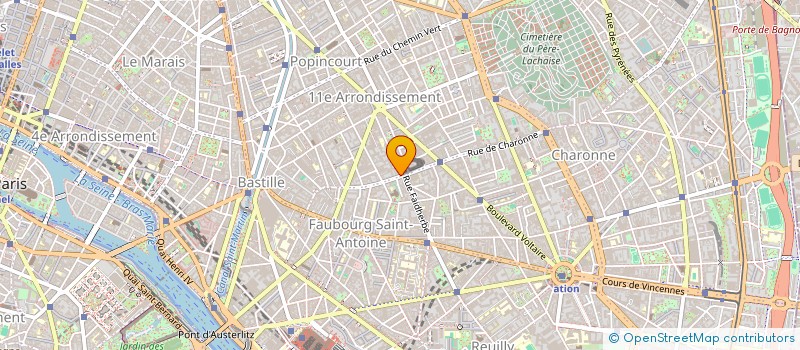 localisation de l'entreprise MONSIEUR HUGO MAILLARD  PARIS