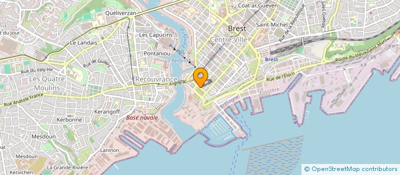 localisation de l'entreprise MONSIEUR HUGO MALAPER  CHATEAULIN