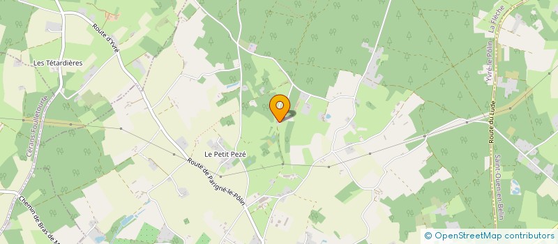 localisation de l'entreprise MONSIEUR HUGO MARAIS  YVRE-LE-POLIN