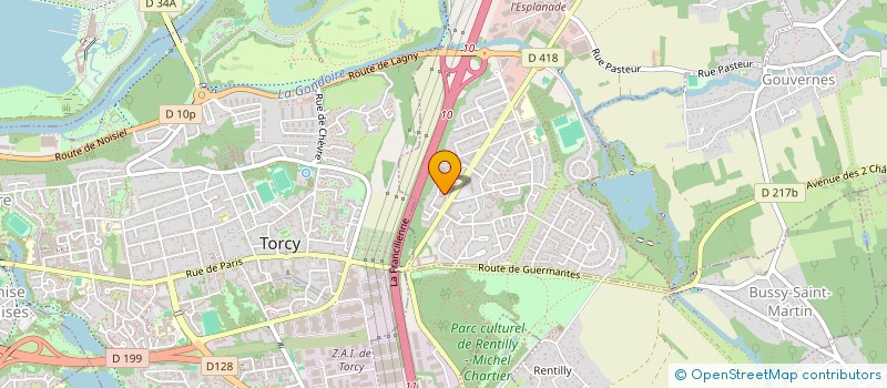 localisation de l'entreprise MONSIEUR HUGO MARCEL  SAINT-THIBAULT-DES-VIGNES