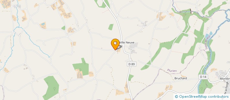 localisation de l'entreprise MONSIEUR HUGO MARCHAL à PLURIEN