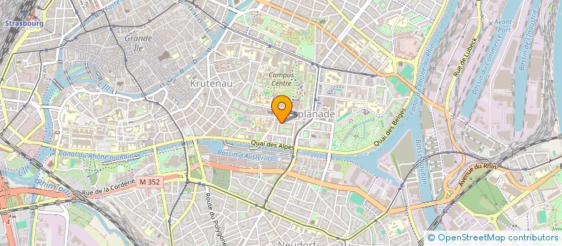 localisation de l'entreprise MONSIEUR HUGO MARCHAL à STRASBOURG