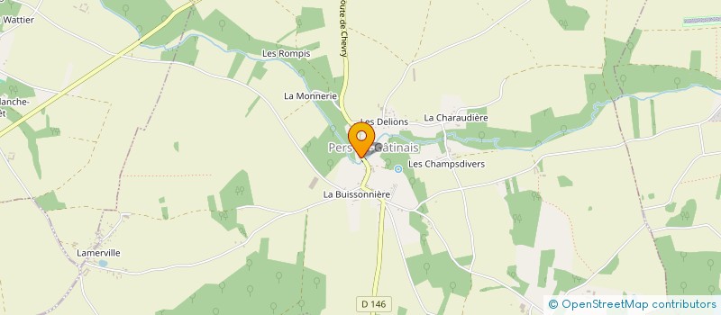 localisation de l'entreprise MONSIEUR HUGO MARIE à PERS-EN-GATINAIS