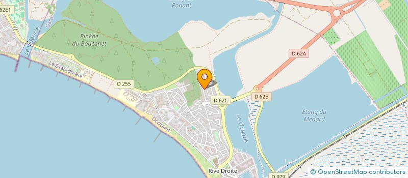 localisation de l'entreprise MONSIEUR HUGO MARIN  LE GRAU-DU-ROI