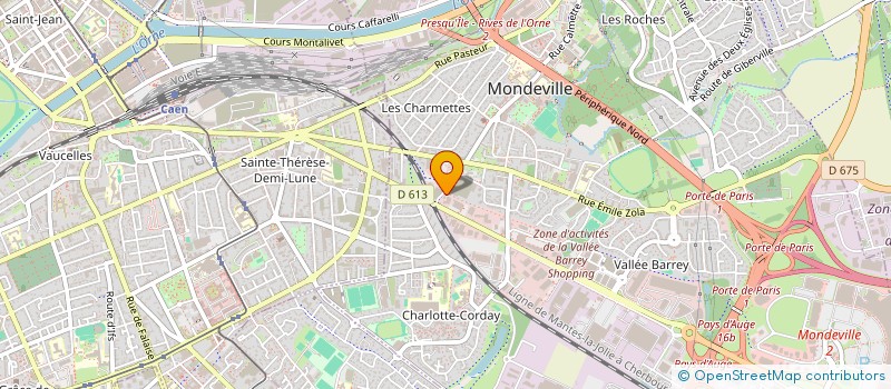 localisation de l'entreprise MONSIEUR HUGO MARTEIL  MONDEVILLE