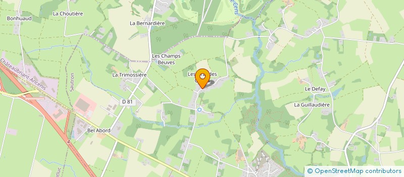 localisation de l'entreprise MONSIEUR HUGO MARTIGNY  SAUTRON