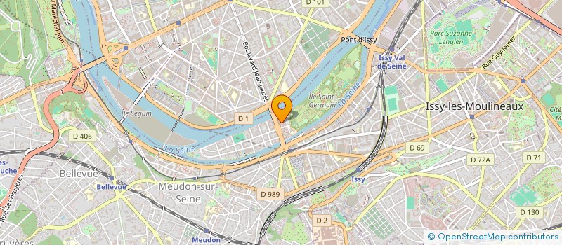 localisation de l'entreprise MONSIEUR HUGO MARTIN à ISSY-LES-MOULINEAUX