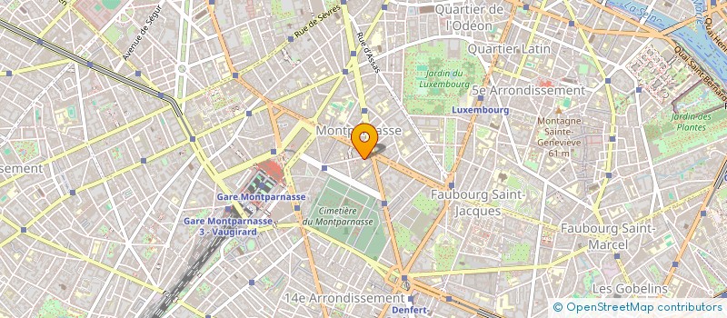 localisation de l'entreprise MONSIEUR HUGO MARTINEZ  PARIS