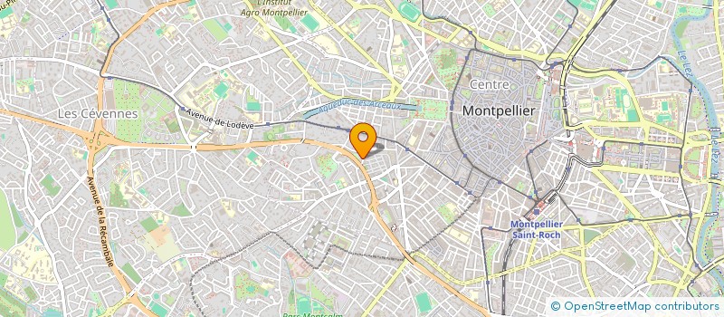 localisation de l'entreprise MONSIEUR HUGO MARTINIERE à MONTPELLIER