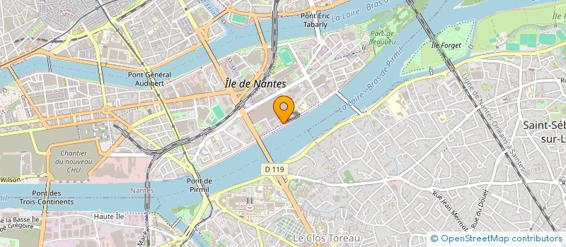 localisation de l'entreprise MONSIEUR HUGO MARTINUZZI à NANTES
