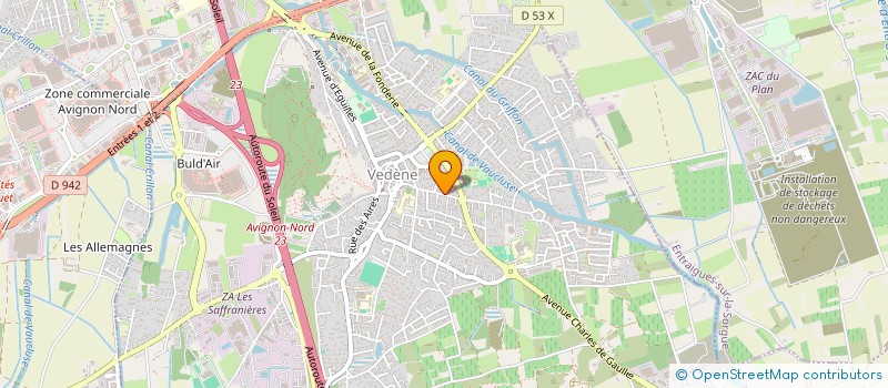 localisation de l'entreprise MONSIEUR HUGO MASSE à VEDENE