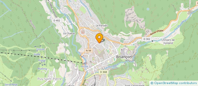 localisation de l'entreprise MONSIEUR HUGO MASSET  BRIANCON