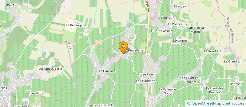 localisation de l'entreprise MONSIEUR HUGO MASSIRE  VOUVRAY