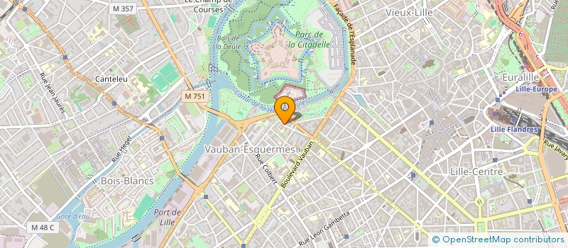 localisation de l'entreprise MONSIEUR HUGO MASSUCCI à LILLE