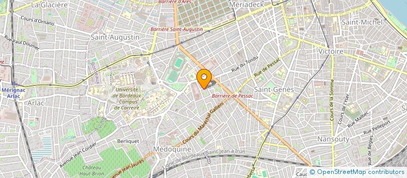 localisation de l'entreprise MONSIEUR HUGO MAURER  BORDEAUX