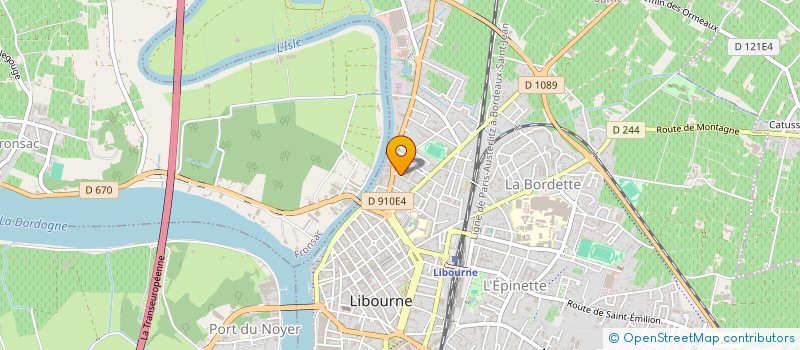 localisation de l'entreprise MONSIEUR HUGO MAURY  BORDEAUX