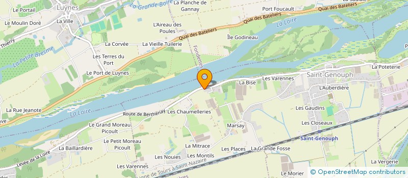 localisation de l'entreprise MONSIEUR HUGO MAZOYER  SAINT-GENOUPH