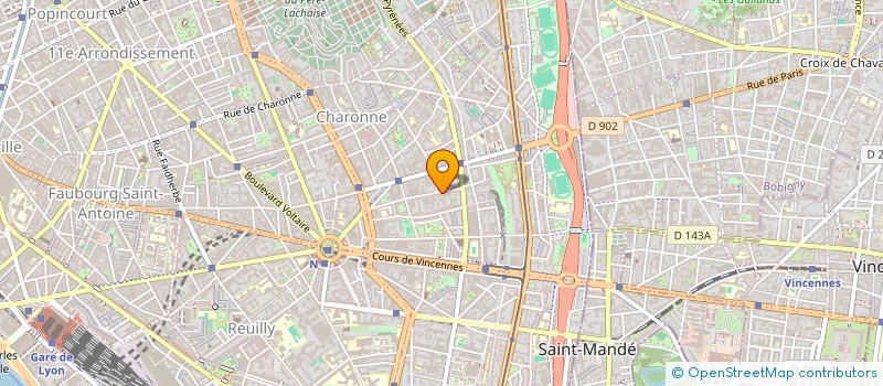 localisation de l'entreprise MONSIEUR HUGO MENAGE  PARIS