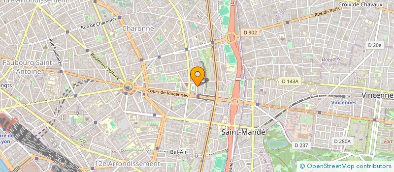 localisation de l'entreprise MONSIEUR HUGO MENDEZ  PARIS