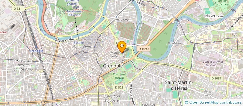 localisation de l'entreprise MONSIEUR HUGO MEYER à GRENOBLE