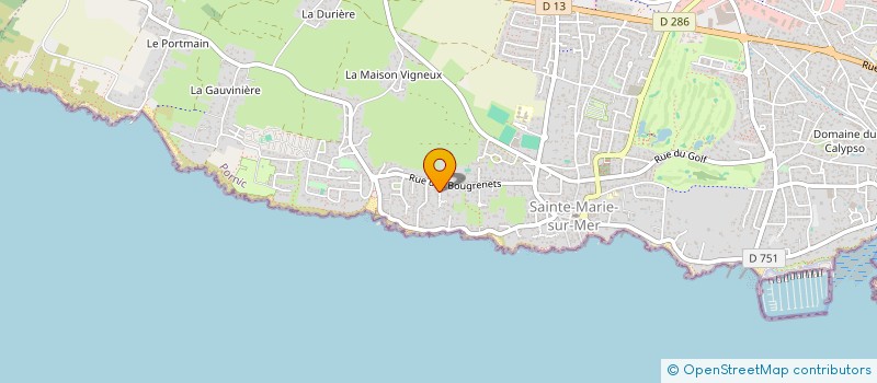 localisation de l'entreprise MONSIEUR HUGO MINIER à PORNIC
