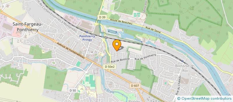 localisation de l'entreprise MONSIEUR HUGO MOGENTALE  SAINT-FARGEAU-PONTHIERRY