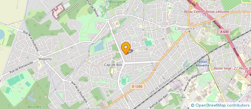 localisation de l'entreprise MONSIEUR HUGO MOLERE à PESSAC