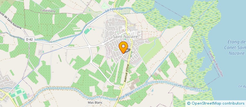 localisation de l'entreprise MONSIEUR HUGO MOLINA  SAINT-NAZAIRE