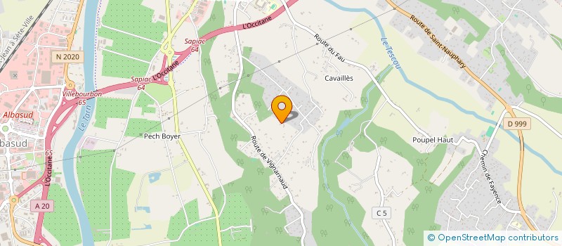 localisation de l'entreprise MONSIEUR HUGO MONIER  MONTAUBAN