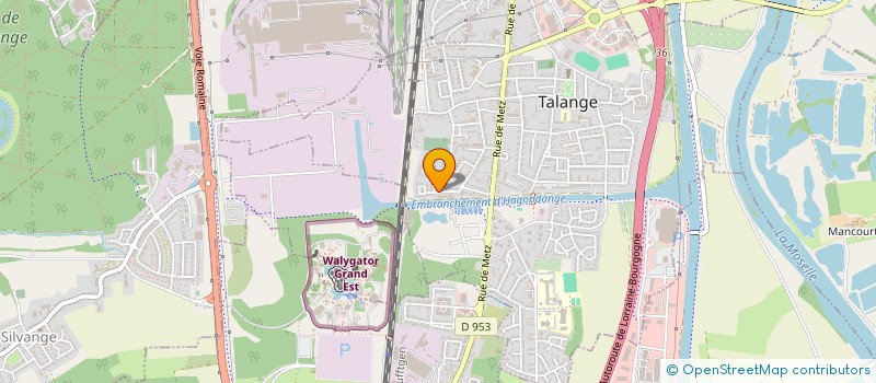 localisation de l'entreprise MONSIEUR HUGO MORANO  TALANGE