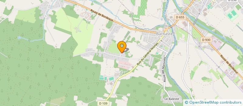 localisation de l'entreprise MONSIEUR HUGO MOURGUES  BOUGLON