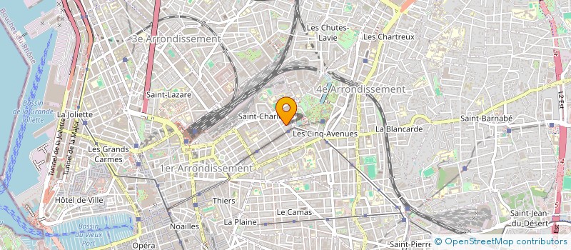 localisation de l'entreprise MONSIEUR HUGO MOUTON à MARSEILLE
