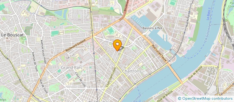 localisation de l'entreprise MONSIEUR HUGO MULLER  BORDEAUX