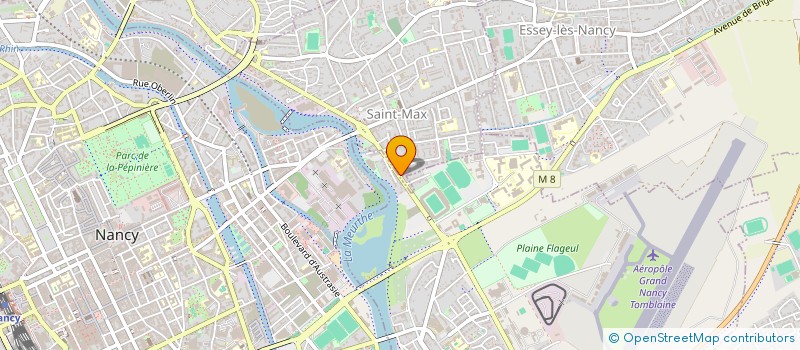 localisation de l'entreprise MONSIEUR HUGO MULLER  SAINT-MAX