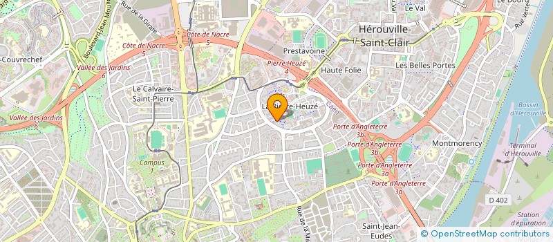localisation de l'entreprise MONSIEUR HUGO NAMUR à CAEN