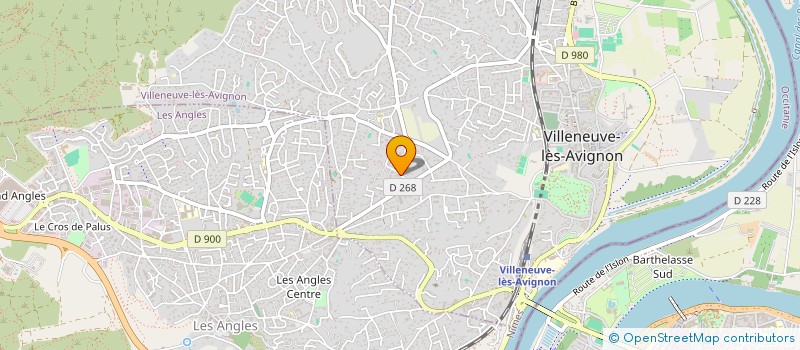 localisation de l'entreprise MONSIEUR HUGO NATOLI  VILLENEUVE-LES-AVIGNON